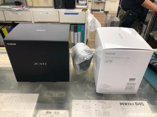 下取りに出したX-H1とXF18-55